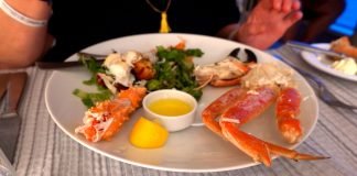MSC Seaside Menus