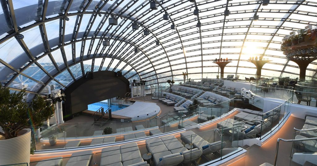 Princess Cruises New Ships - Sun Princess - The Dome