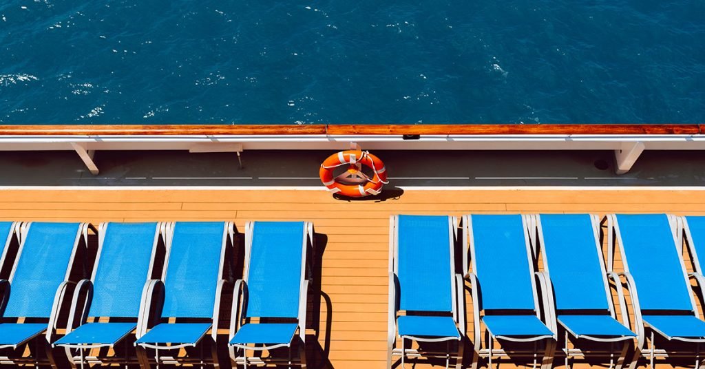 sunbeds on ship - Cruise Experience underrated
