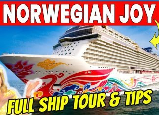 Norwegian Joy Ship Tour