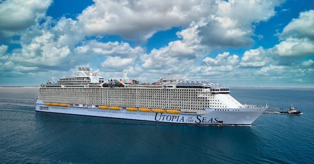 cruise industry - Utopia of the Seas