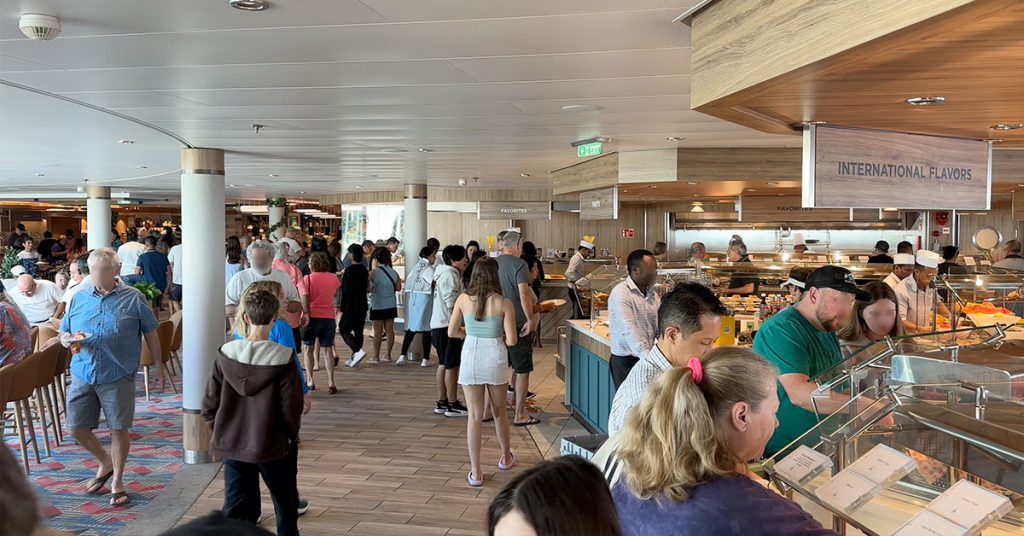 Cruise Ship Buffet Table Hunt