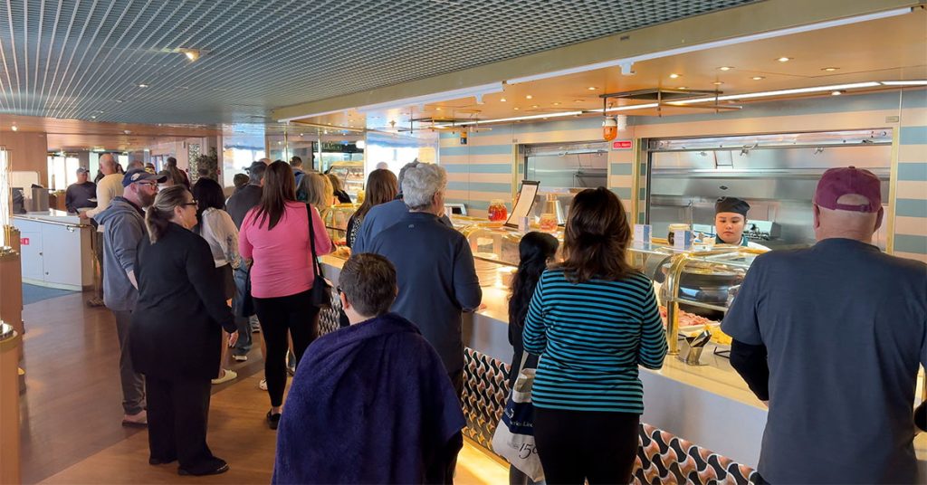 Cruise Ship Buffet Table Hunt
