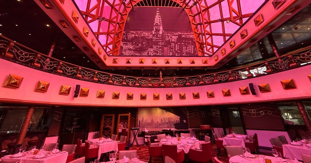 Carnival Miracle Food - Nick & Nora's