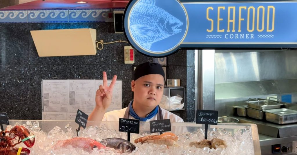 Carnival Miracle Food - Seafood Corner
