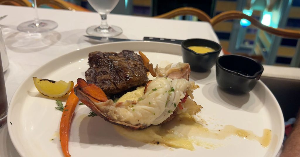 Carnival Miracle Surf and Turf - Nick & Nora's