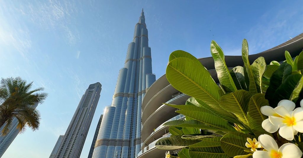 Dubai cruise - junior Burj Khalifa