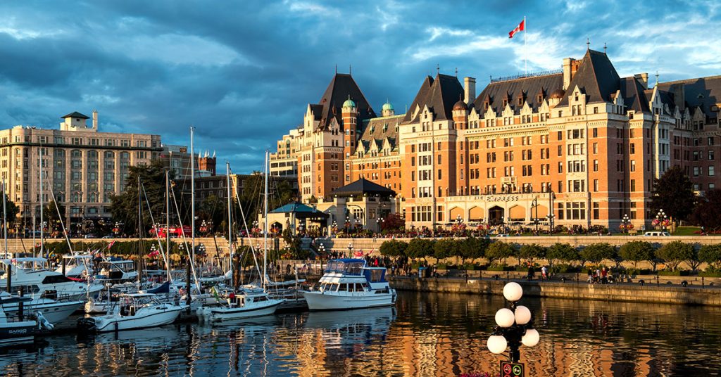 Empress Hotel in Victoria