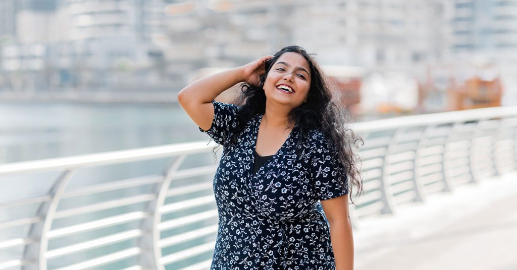 Plus Size Cruise Packing - laughing woman