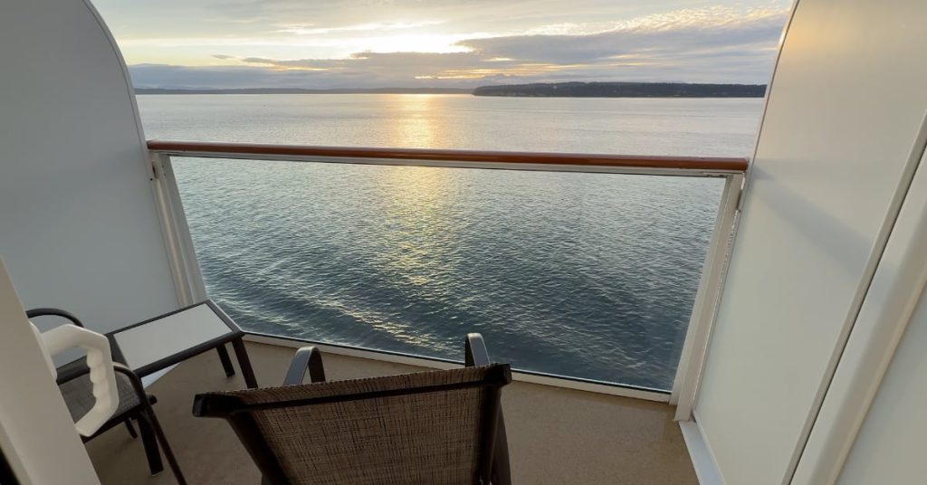 NCL Bliss - Never do on Cruise Ship Balcony