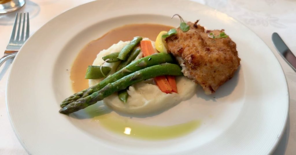 Discovery Princess Menus - Chicken Cordon Bleu