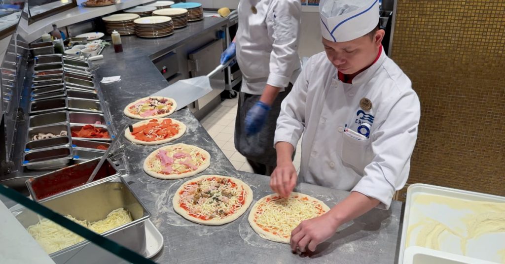 Discovery Princess Menus - Gigis Pizza