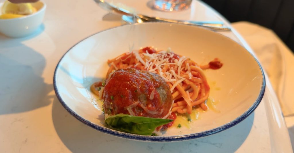 Discovery Princess Menus Sabatini's Trattoria