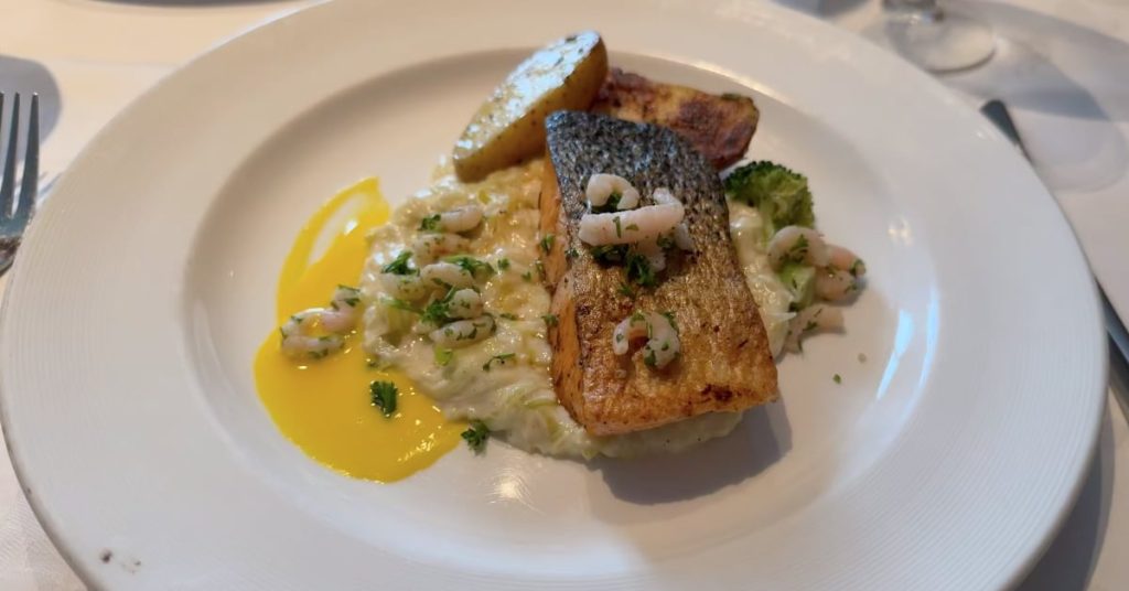 Discovery Princess Menus Salmon