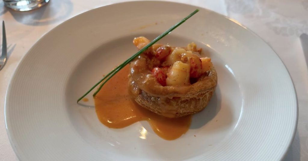 Discovery Princess Menus - Vol Au Vent