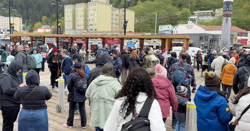 Alaska Cruise Mistakes - Crowds