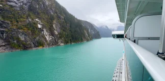 Inside Passage Alaska cruise - Balcony view
