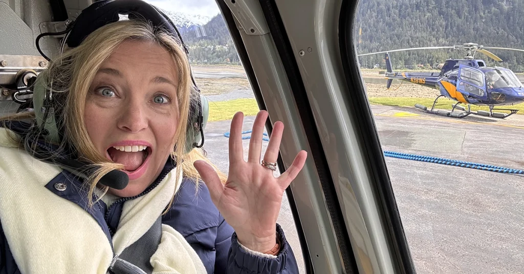 small luxury Alaska cruise experience - Helicopter excursion