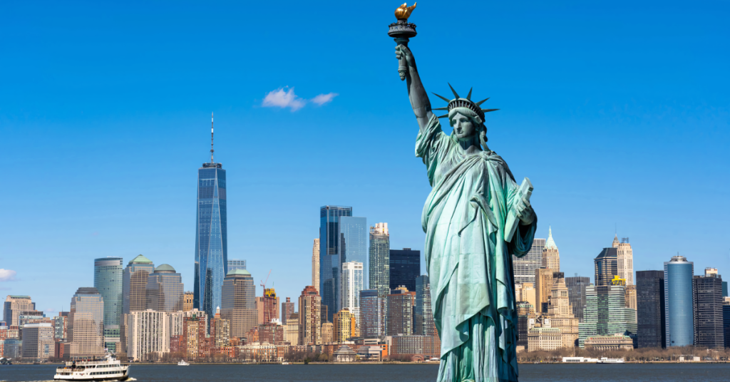 Statue of Liberty - Holland-America Crane Stationery