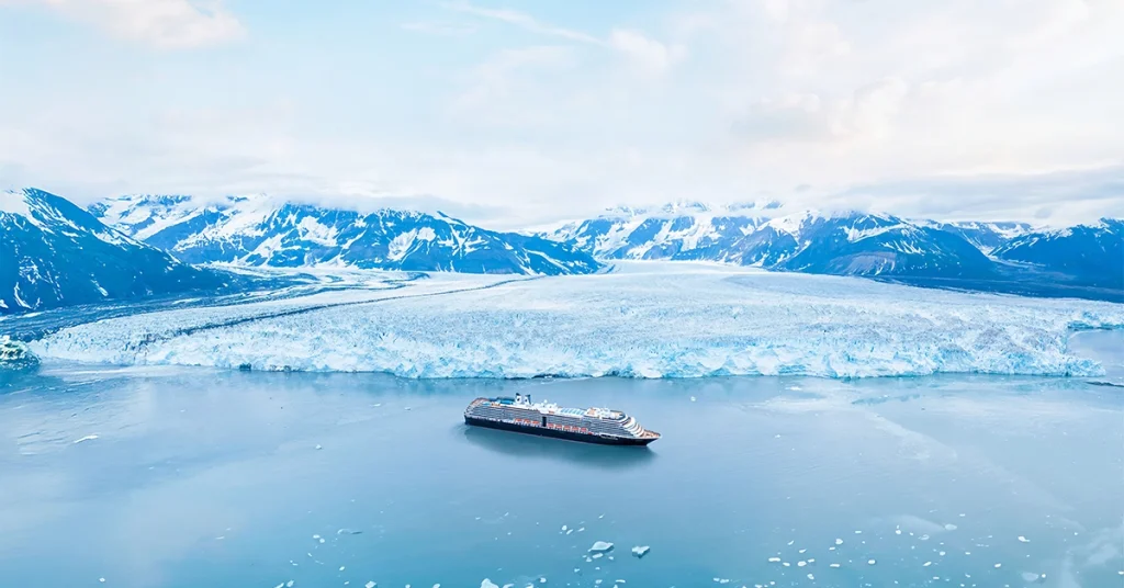 Holland America Alaska Cruise - Westerdam Hubbard Glacier
