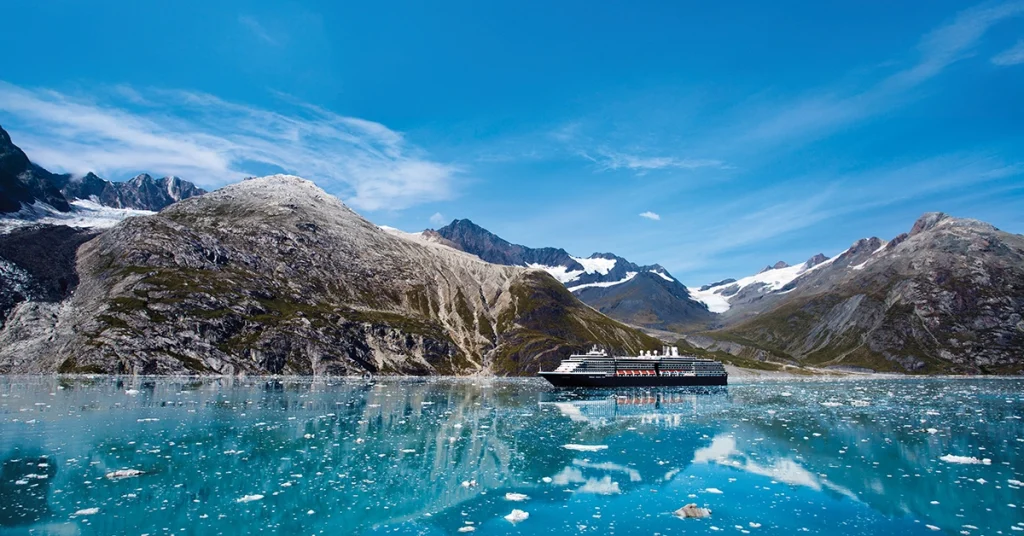 Holland America Alaska Cruise - Westerdam in Glacier Bay