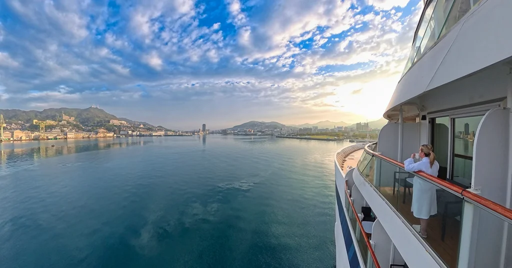 Relaxing cruise without excursions