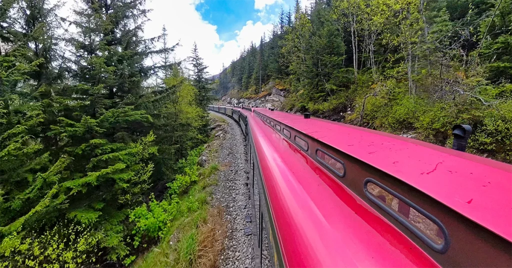 Skagway White Pass Railroad excursion