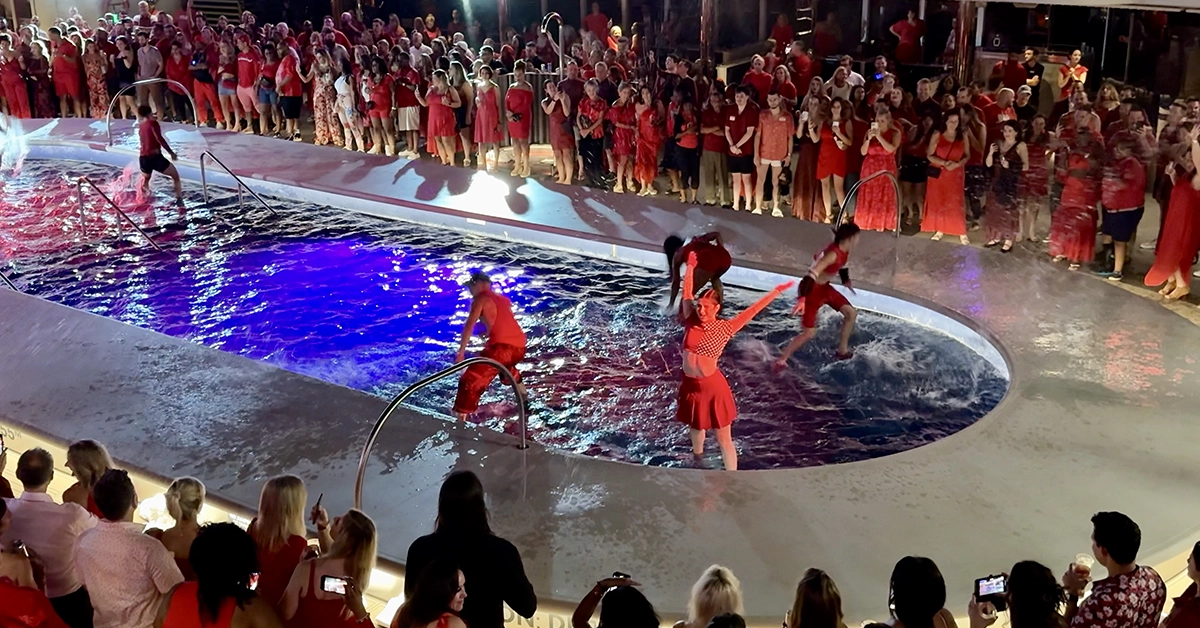 Virgin Voyages has changed pool