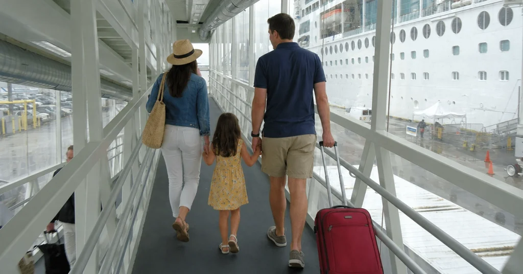 First time cruiser tips - Embarkation day