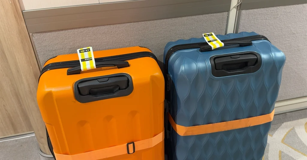 cruise travel insurance - luggage
