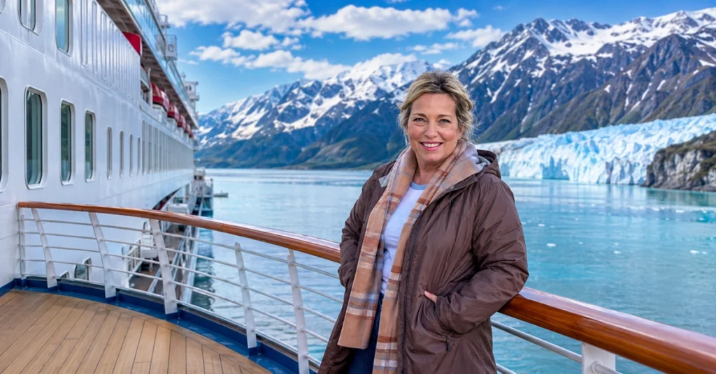 Alaska Cruise Packing for Women Over 40 - Glacier