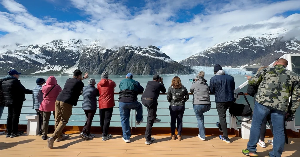 Alaska Cruise Packing for Women Over 40 - Glacier Day