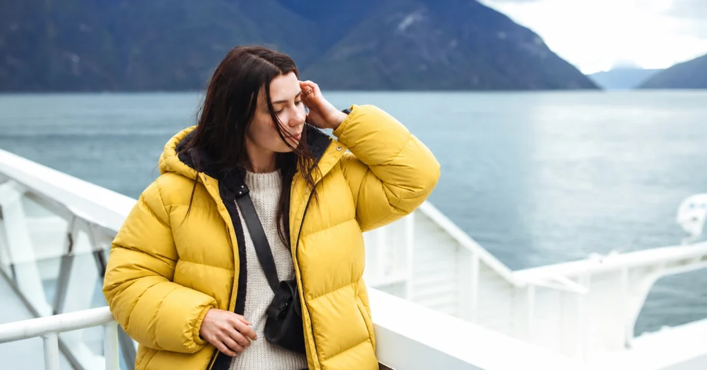 Alaska Cruise Packing for Women Over 40 - Bulky coat