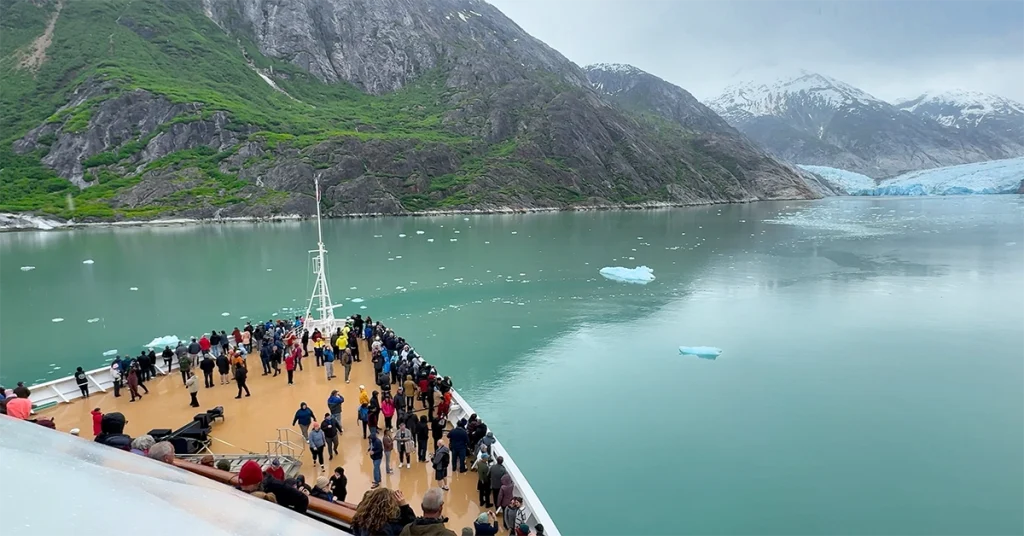 Alaska Cruise in September - Glacier day