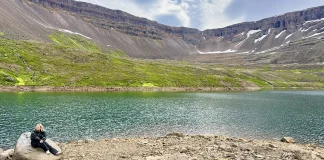 Cruising to Iceland scenery