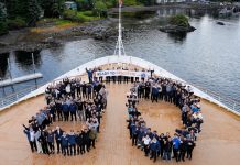 Holland America Line Celebrates 80 Years in Alaska 80 Years in Alaska - Crew Cheer