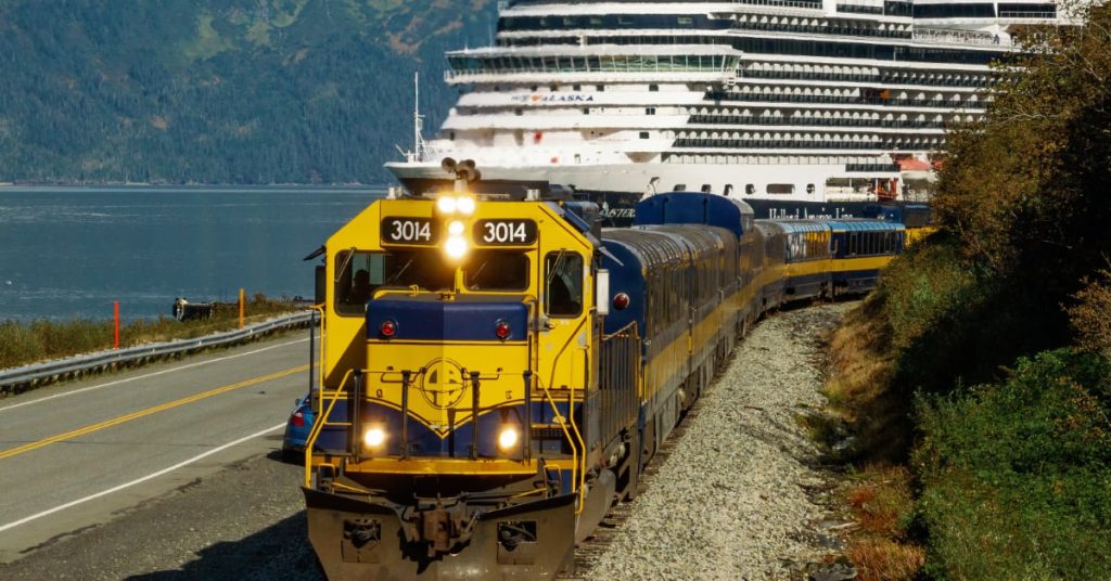 Whittier Ship - Train Port - 80 Years in Alaska